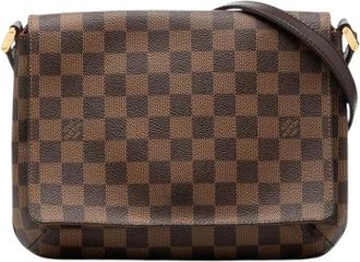 Louis Vuitton Pre-owned Musette Tango - Dames - Vintage Schoudertas - Bruin - ONE Size - Vintage
