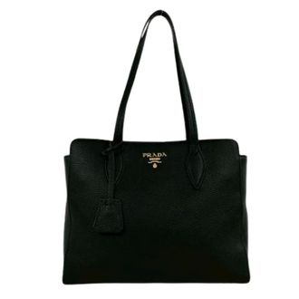 Prada Pre-owned Tote Bags, female, Black, Size: ONE SIZE Pre-owned Vintage Tote Bag