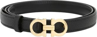 Ferragamo Leren riem - Zwart
