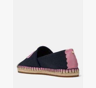 Kate Spade New York Gwen Heart Spade Espadrille Flat