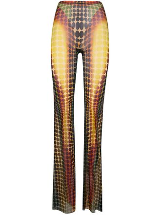 Jean Paul Gaultier Re-Edition: Flare Trousers Trousers