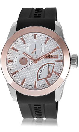 Haurex Haurex: magister Mens silver watch - Black - One Size
