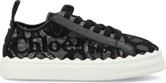 Chlo&eacute; Black Lauren Sneakers