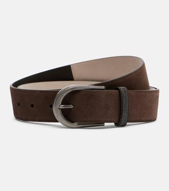 Brunello Cucinelli Suede belt