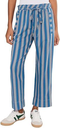 Free People Marielle Pull-On Pants Womens Clothing Sapphire Combo : MD (Womens 8-10) 28, Cotton