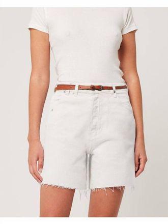 Rolla's Relaxed Denim Short In Vintage White