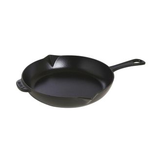 Staub 40510-617-0 - Sart&eacute;n De Hierro Fundido, Con Mango, Negro, 26 Cm