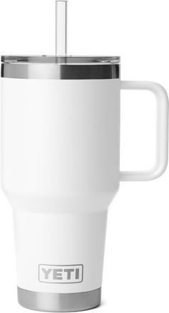 Yeti Rambler 35-Ounce Straw Mug in White at Nordstrom
