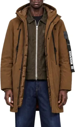 Outhere Parka Soilmark - Coats - Hombre - Marr&oacute;n - XL