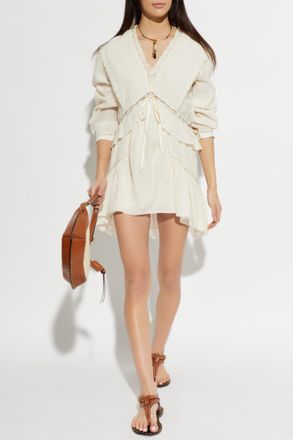 Isabel Marant Dress Damya, Womens, Cream