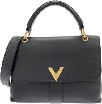 Louis Vuitton Pre-owned Very One Handle Calf Handbag - Dames - Vintage Handtas - Zwart - ONE Size - Leer - Vintage