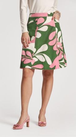Frances Valentine Marta Skirt Morning Dew in Treetop/multi at Nordstrom, Size X-Small