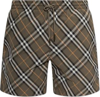Burberry Hombre, Trajes de ba&ntilde;o, Marr&oacute;n, Talla: L