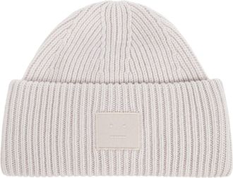 Acne Studios Wool Hat With Logo