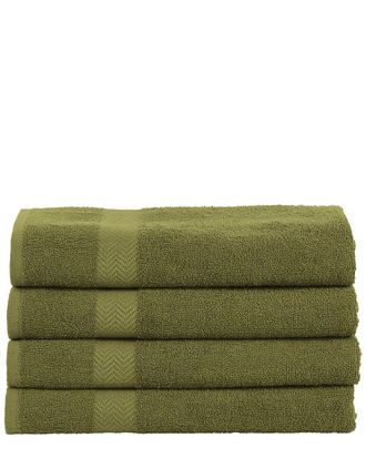 Superior Weavers Touch 4Pc Bath Cotton Towel Set