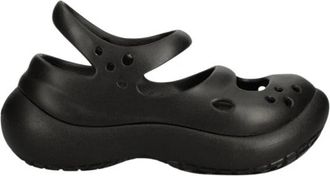 Crocs Phaedra Sandalen - Dames - Klompen - Zwart - 39 EU - Schoenen