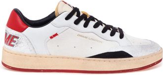 Crime London Chelsea Sneaker - Heren - Sneakers - Veelkleurig - 41 EU - Leer - Schoenen