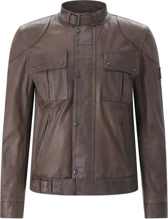 Belstaff Giacche in pelle - - Jackets - Uomo - Marrone - XL