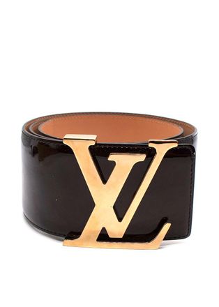 Louis Vuitton Amarante Patent Leather Belt 75 Size 30/76
