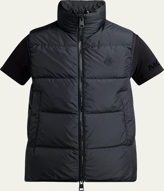 Moncler Mens Gabas Short Sleeve Padded Vest
