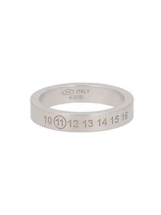 Maison Margiela Engraved Numbers Circled 11 Ring