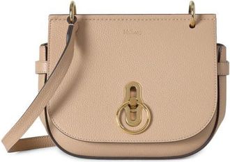 Mulberry Small Amberley Leather Satchel in Crumpet at Nordstrom