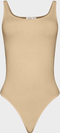 Wolford Jamaika Scoop-Neck Thong Bodysuit