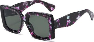 Generic Men and For Women Street Shooting Sunglasses Outdoor Vacation Beach Sunshade Glasses (Color : B, Size : Medium)