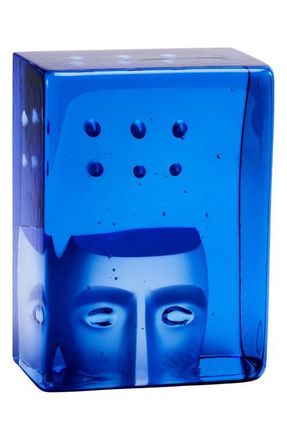 Kosta Boda Azur Blue Crystal D&eacute;cor in Think /Blue at Nordstrom