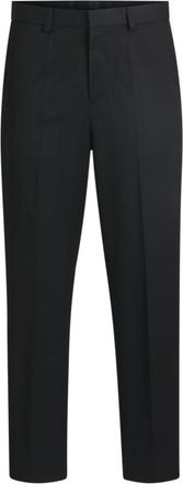 HUGO BOSS FORWARD slim-fit trousers in wool-blend twill
