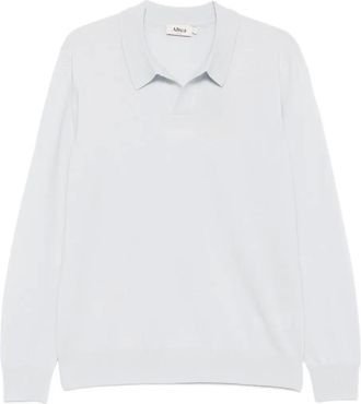 Altea polo-collar sweater - Blue