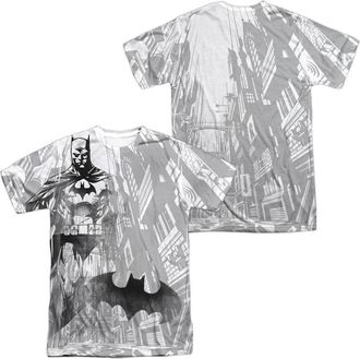 Gildan Batman Vigilance Short Sleeve Adult Poly Crew Tee / T-Shirt
