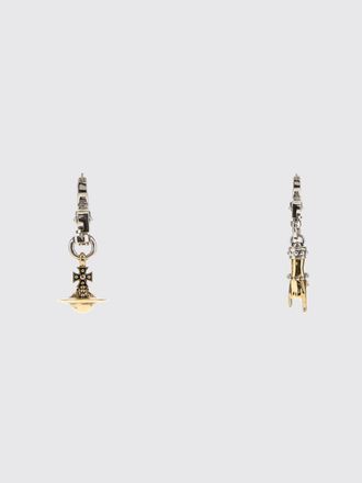 Vivienne Westwood Orecchini pendenti in ottone con logo Orb