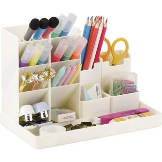 OEM Este Organizador De Escritorio Puede Guardar Bol&iacute;grafos, Material De Arte, Pinceles, Cosm&eacute;ticos, Mandos A Distancia, Etc. Es F&aacute;cil De Limpiar, Tiene U