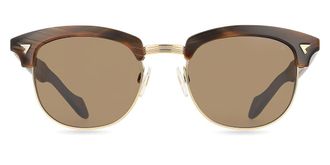 American Optical Sirmont 2BNN Mens Sunglasses Brown Size 51