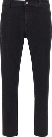Pantaloni Torino Indie Jeans - Heren - Regular Fit Jeans - Zwart - W34 - Katoen - Jeans