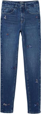 Desigual Mujer, Vaqueros, Azul, Talla: M