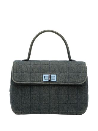 Chanel 2000-2002 Reissue 2.55 Chocolate Bar Denim Top Handle Flap handbag - Blauw