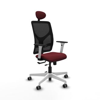Piqueras y Crespo Silla De Oficina Piqueras Y Crespo Motilla Blanco Espuma Gruesa