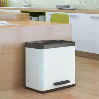 Hailo Bidone a pedale &Ouml;ko duo Plus l capacit&agrave; 9 + 17 l
