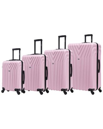 InUSA Inusa Vasty Lightweight Hardside Spinner Suitcase 4Pc Luggage Set