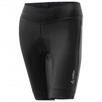 LOEFFLER Bike Short Tights Tour Velohose f&uuml;r Damen | schwarz