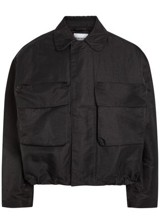 Mki Miyuki Zoku Pilot Taffeta Jacket - Black - XL