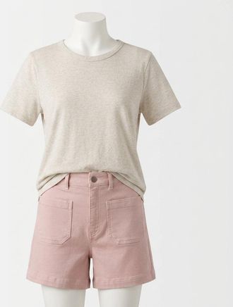 Faherty Stretch Terry Patch Pocket Short In Spring Quartz