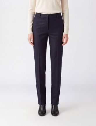 P.A.R.O.S.H. P. A.R. O.S. H. Pantaloni skinny in lana vergine stretch a vita media