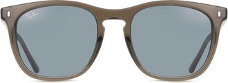 Ray-Ban RB2210F Asian Fit 6765R5 Mens Sunglasses Brown Size 53