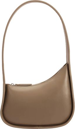 Maxine Womens Willow Recycled Began Shoulder Bag In Taupe