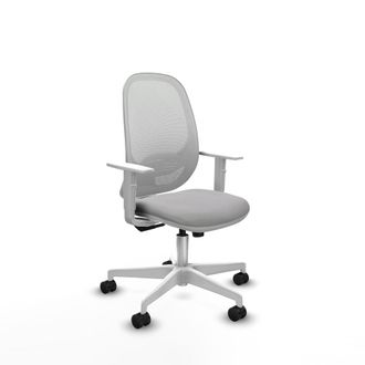 Piqueras y Crespo Silla De Oficina Cilanco Piqueras Y Crespo B4b026n Gris Claro