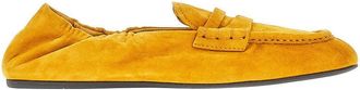 Miu Miu Ruches suede leather loafers Woman 36+