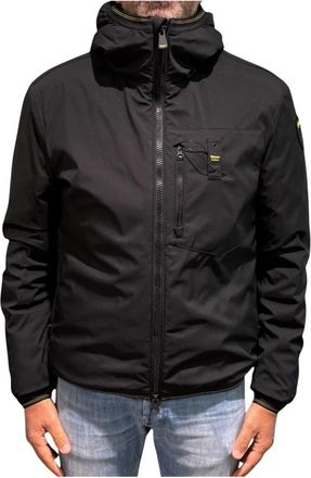 Blauer Derry Padded Jacket - Heren - Winterjassen - Zwart - M - Leer - Jassen